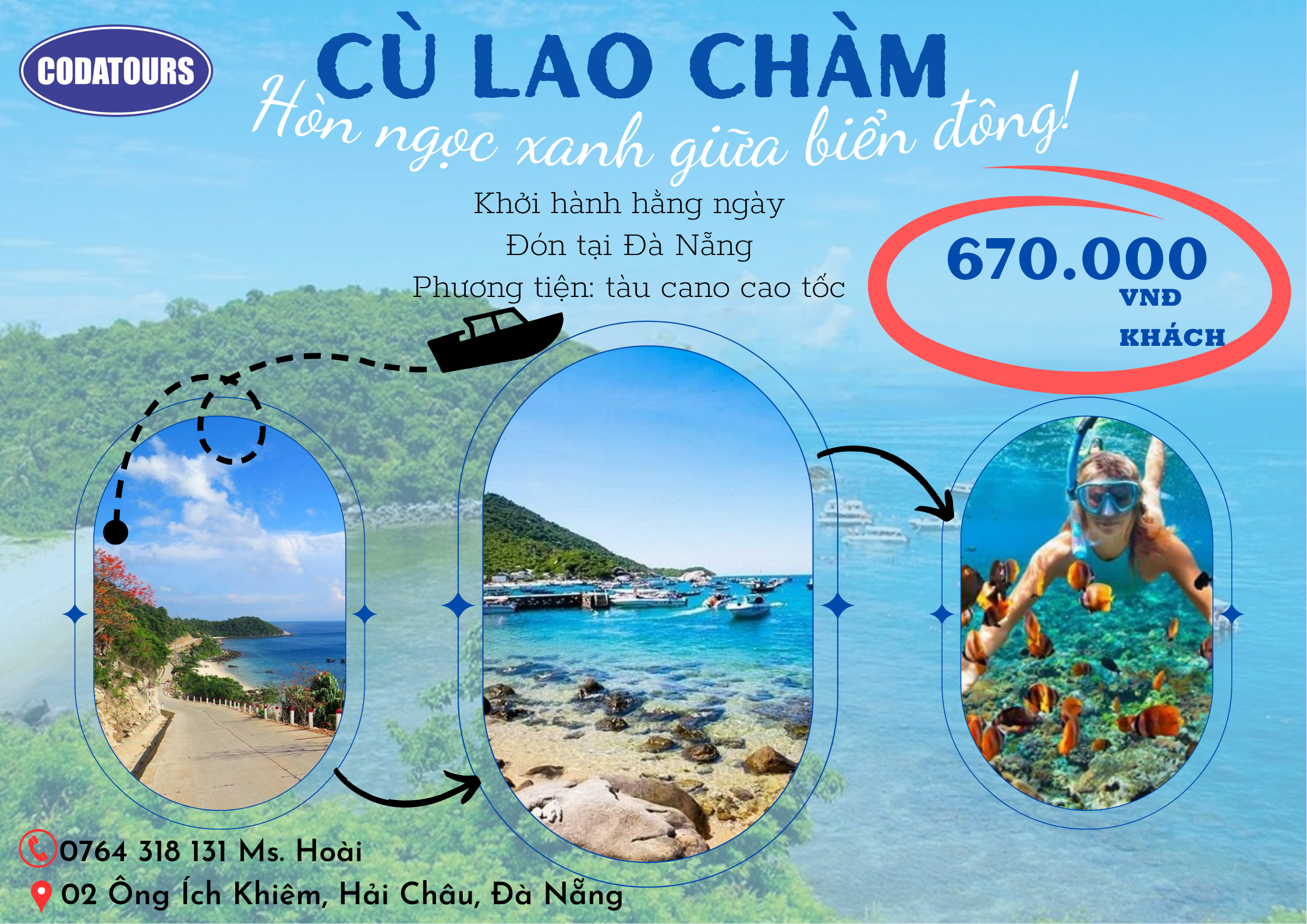 KHÁM PHÁ BIỂN ĐẢO CÙ LAO CHÀM