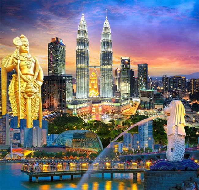 SINGAPORE - MALAYSIA (MỘT HÀNH TRÌNH - HAI QUỐC GIA)